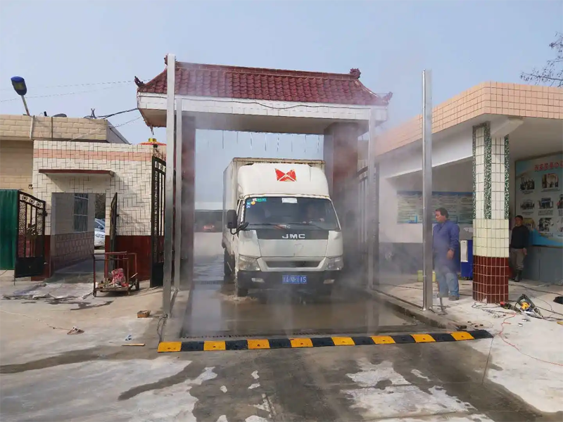 車輛消毒通道